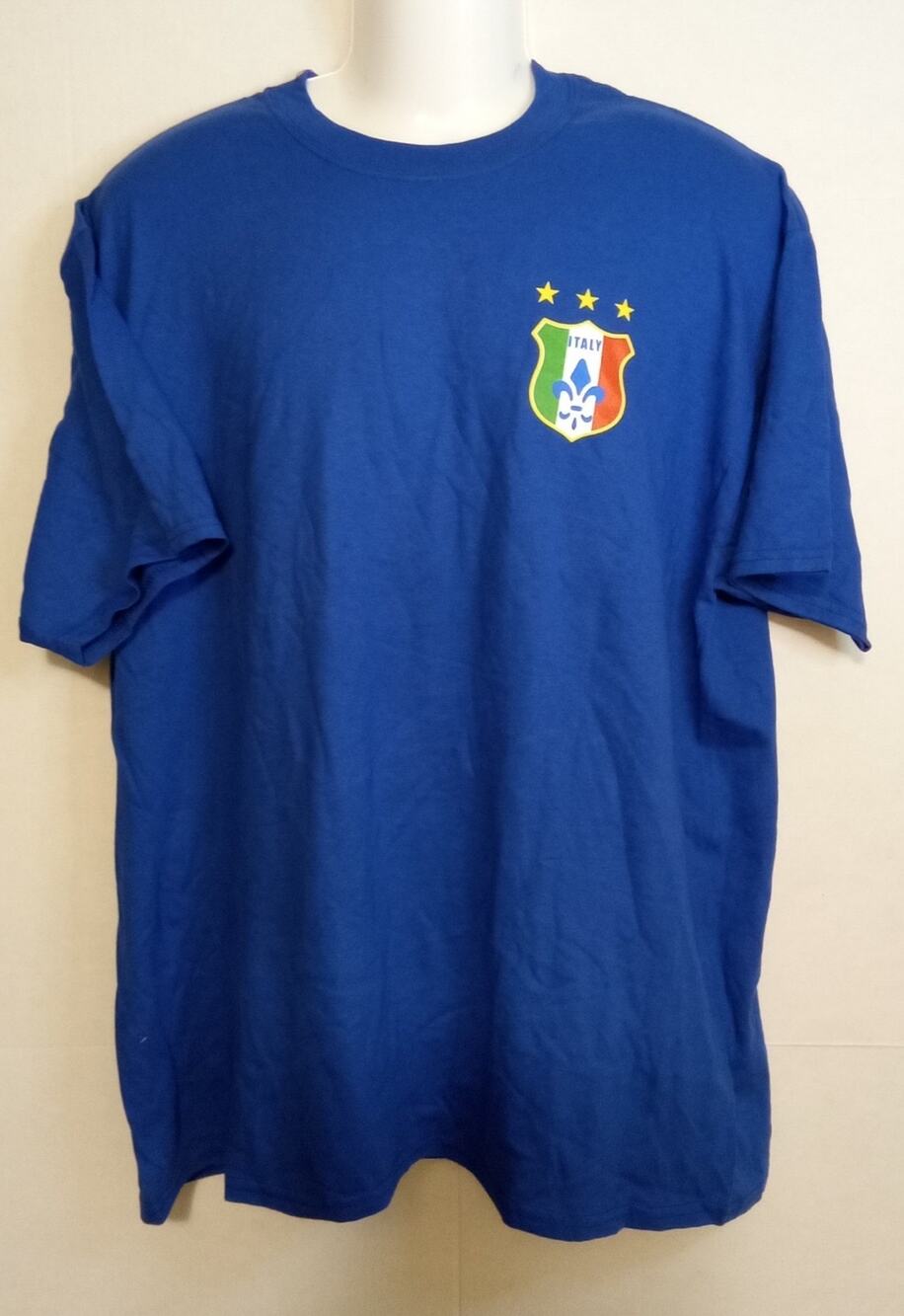 Vintage Team Italy Soccer 2006 FIFA World Cup Germany Shirt Adult XL
